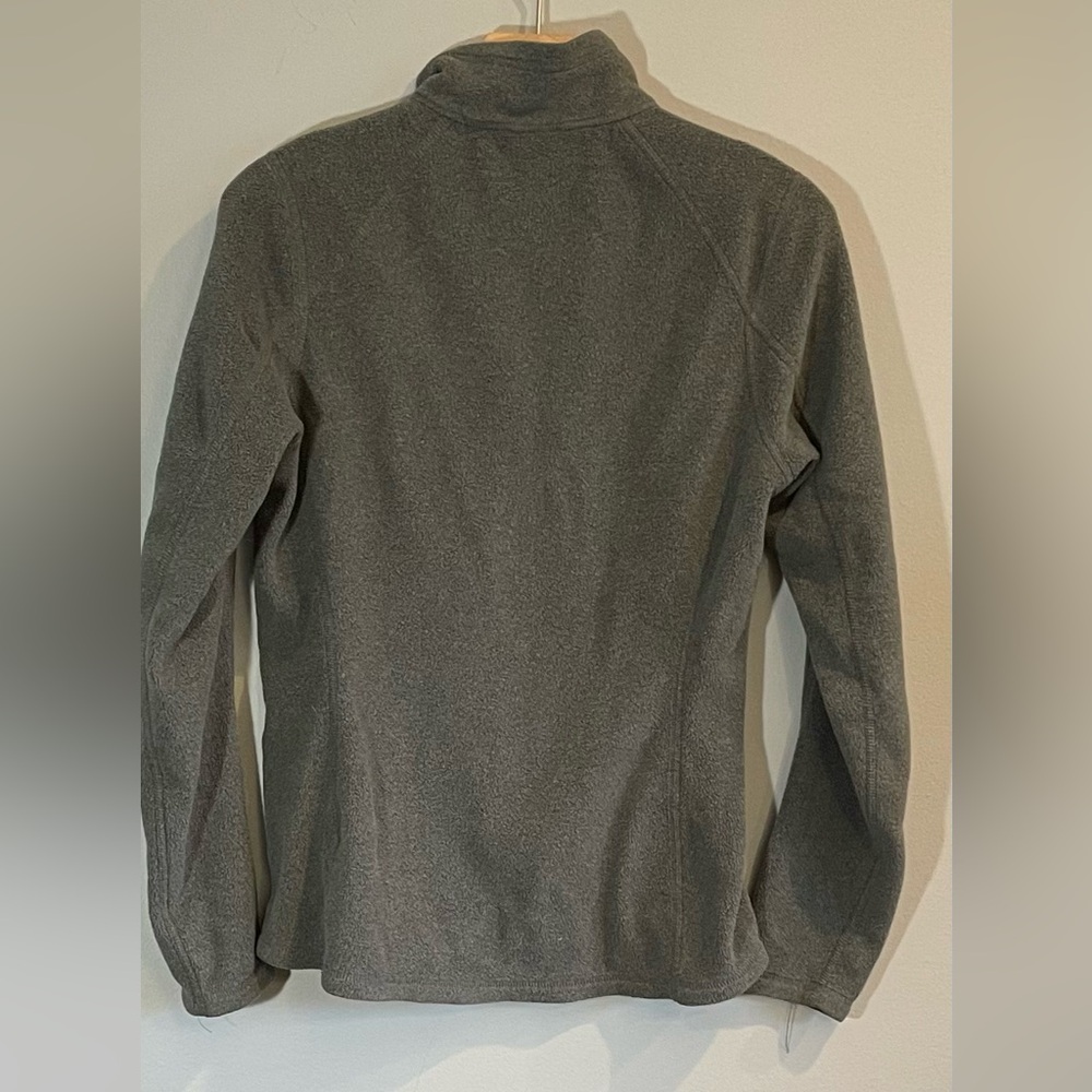 The North Face 1/4 Zip Gray Pullover Women’s Size Small - Picture 2 of 7